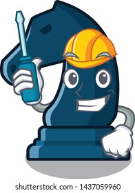 Automotive knight chess toys in character shape