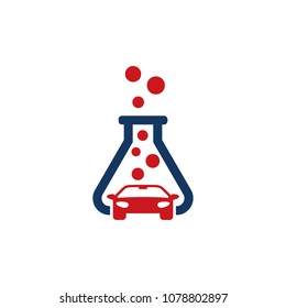 Automotive Lab Logo Icon Design