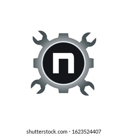 Automotive letter N Logo Design Vector Template. Motor Business Alphabet Design N Vector Illustration