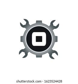 Automotive letter O Logo Design Vector Template. Motor Business Alphabet Design O Vector Illustration