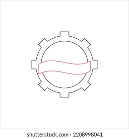 Automotive, line icon vector design template and illustration with editable stroke