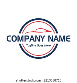 automotive logo, company logo example, a simple vector design