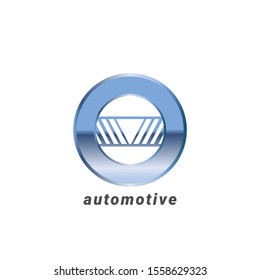 Automotive logo concept. Vector design template.