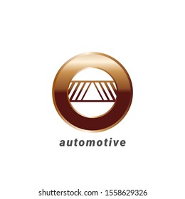 Automotive logo concept. Vector design template.