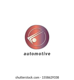 Automotive logo concept. Vector design template.