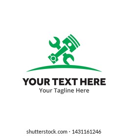 automotive logo creative illustration vector of graphic , car mechanic logo illustration vector , vector of car service repair logo illustration for logo identity and business