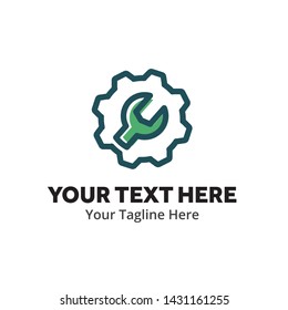 automotive logo creative illustration vector of graphic , car mechanic logo illustration vector , vector of car service repair logo illustration for logo identity and business