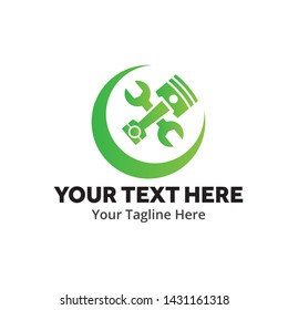 automotive logo creative illustration vector of graphic , car mechanic logo illustration vector , vector of car service repair logo illustration for logo identity and business