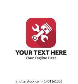 automotive logo creative illustration vector of graphic , car mechanic logo illustration vector , vector of car service repair logo illustration for logo identity and business