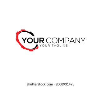 Automotive Logo Design Concept Creative Modern Vector Template.
