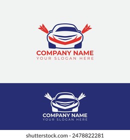 automotive logo design concept, vector Car Logo Design template