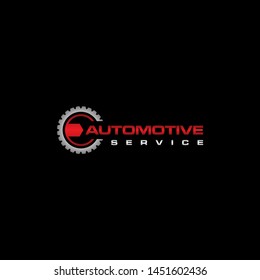 Automotive Logo Design for Automotive industry. Automotive logo vector. Transportation sign illustration with Tire