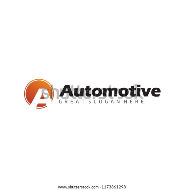 automotive logo design simple, modern, minimalist, flat\
design 