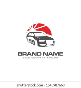 Automotive logo Design Sport Template Vector for Company