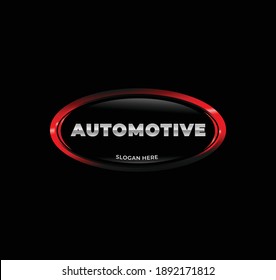 concepto vectorial de diseño de logotipo automotor