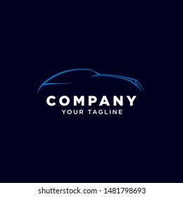 automotive logo design vector symbol icon