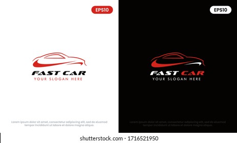 Automotive logo icon templates. Modern car logo. Vector Illustration.