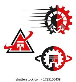 automotive logo set , design vector template