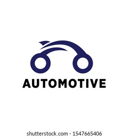 Automotive logo simple template design vector