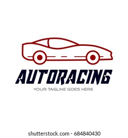 Automotive logo template. Car logo 