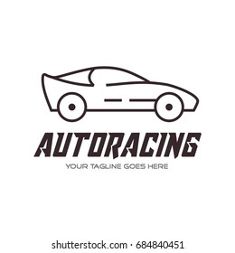 Automotive logo template. Car logo 