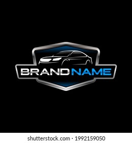 Automotive logo template, Perfect logo for business related to automotive industry
