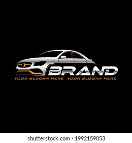 Automotive logo template, Perfect logo for business related to automotive industry
