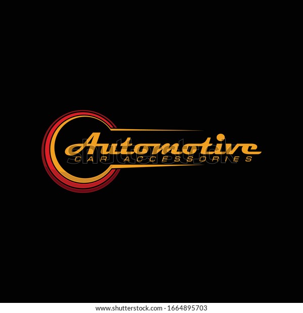 Automotive Logo Template with Round Shape.\
Vintage Automotive Logo\
Template
