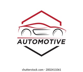 automotive logo vector simple design template