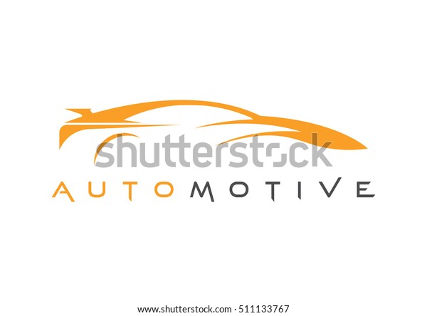 automotive logo\
vector. sport car line art\
design.