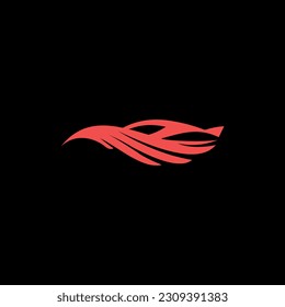 Automotive logo,wing logo,bird,eagle,vector logo template, Creative Wing Eagle Concept Logo Design