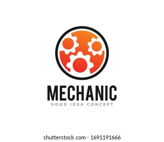 Automotive and Mechanic Logo Icon Design Vector