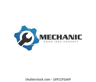 Automotive and Mechanic Logo Icon Design Vector