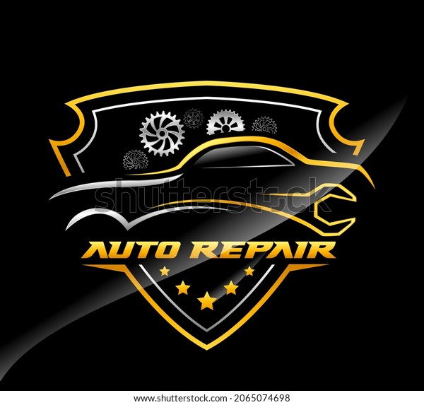 Automotive modern logo, Car service logo,\
Automotive repair