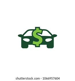 Automotive Money Logo Icon Design