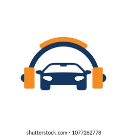 Automotive Music Logo Icon Design