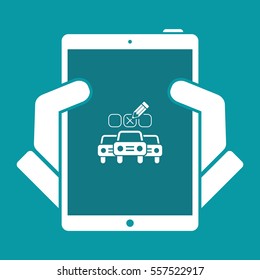 Automotive options - Minimal vector icon