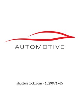 Automotive outline sign for your project