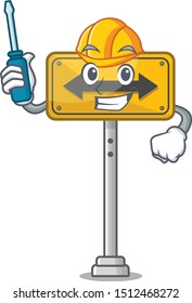 Automotive pass on either side a mascot