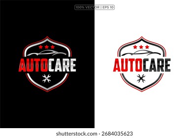 Elemento de Ilustración vectorial de Logo de Rendimiento Automotriz