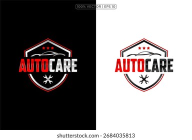 Ilustração do vetor do logotipo do desempenho automotivo