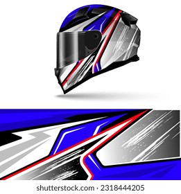 Automotive racing helmet design vector