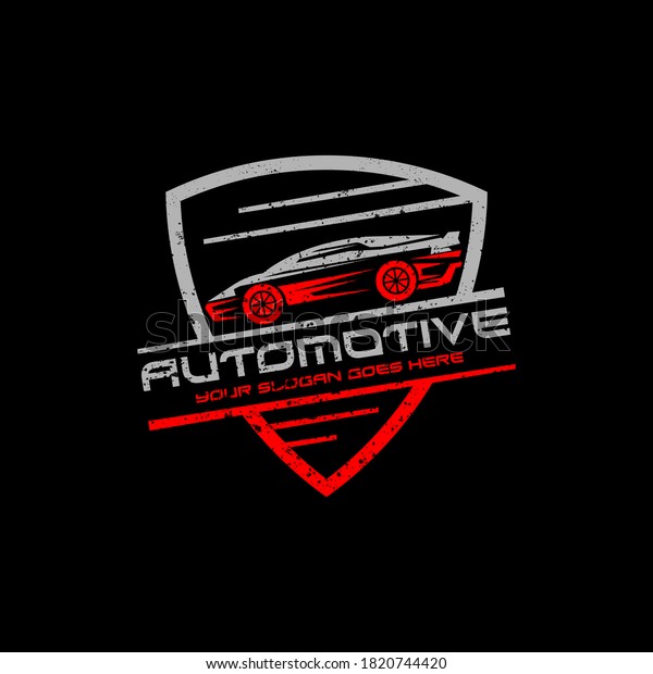 Automotive Repair car logo with rustic\
badge vector, best for your automotive company logo\
brand