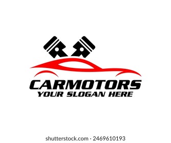 Automotive Repair Logo, Auto car service logo