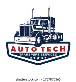 Automotive service logo concept, automotive logo design