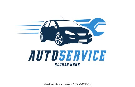 Automotive Service logo designs vector, Car Repair logo 