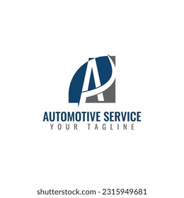 Automotive service logo vector illustration