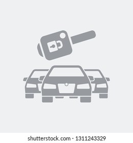 Automotive services keys concept