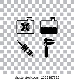 automotive set icon , mechanic icon