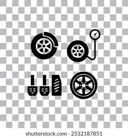 automotive set icon , mechanic icon
